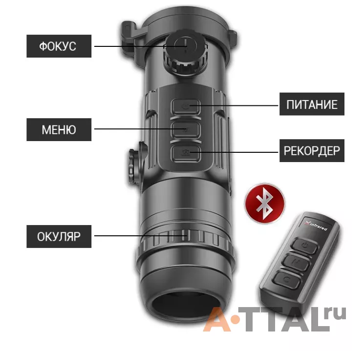 Тепловизионная насадка iRay xClip CH 50W фото 2
