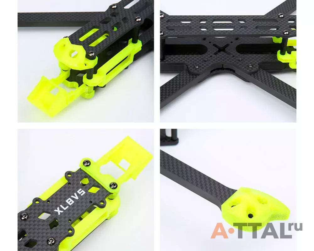 Рама квадрокоптера iFlight XL8 V5 True X Freestyle Frame фото 2