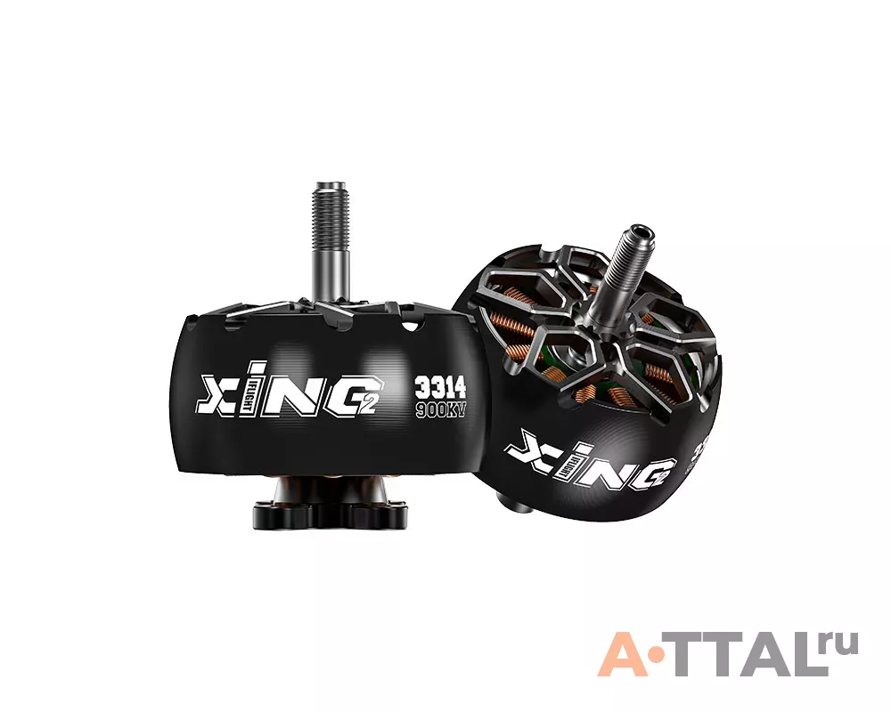 Электродвигатель iFlight XING2 3314 Motor Unibell (900KV) фото 3