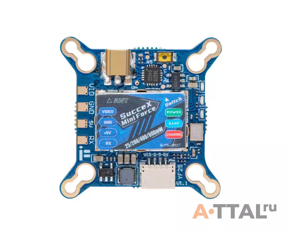 Видеопередатчик iFlight SucceX mini Force 5.8g 600mW VTX фото 1
