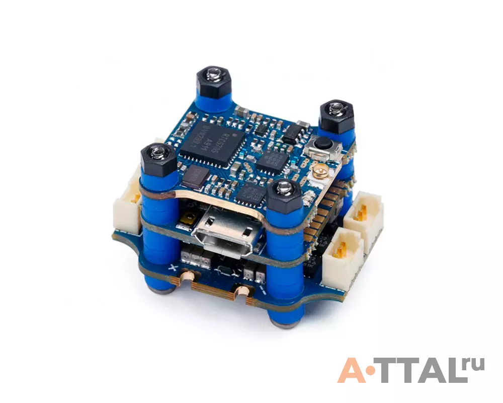 Полётный стек iFlight SucceX Micro F4 15A V2.1 Stack (16*16, M3, w/ Plugs) - (FC06908, E007265, S008830) фото 3