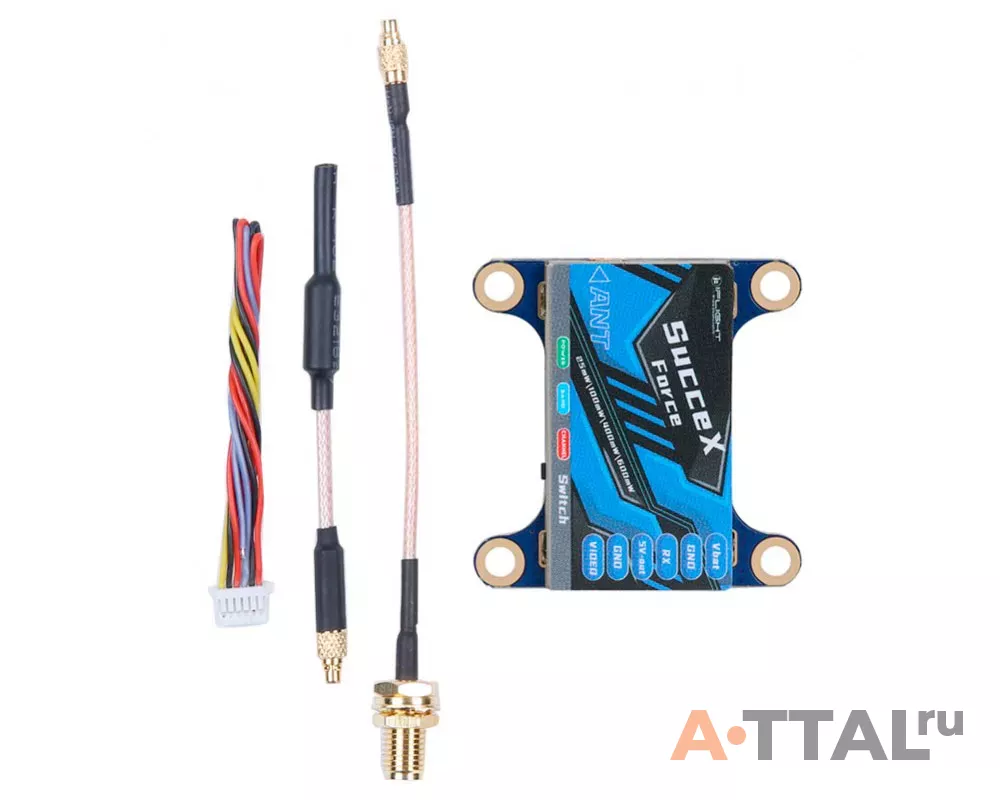 Видеопередатчик iFlight SucceX Force 5.8GHz 600mW VTX Adjustable фото 4