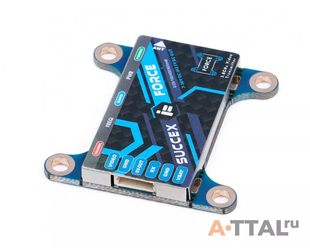 Видеопередатчик iFlight SucceX Force 5.8g 800mW VTX Adjustable фото 1