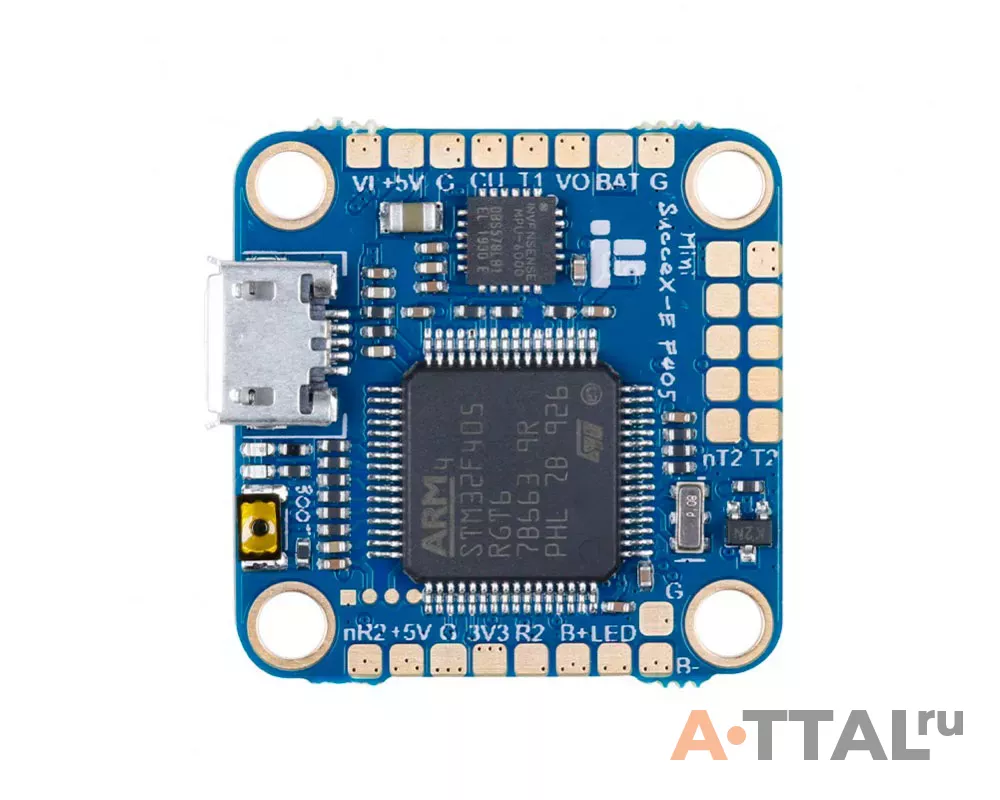 Полётный стек iFlight SucceX-E Mini F4 35A Flight Stack (20*20, M3) - (S009814, E006917) фото 2