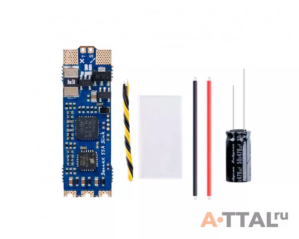 Регулятор хода iFlight SucceX 55A Slick 2-6S ESC фото 2