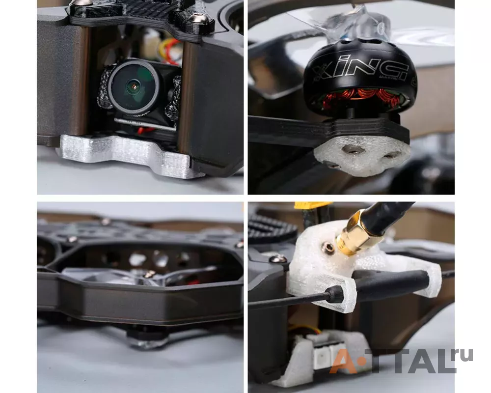 Квадрокоптер iFlight ProTek25 Analog FPV Drone (Gray, PNP) фото 3