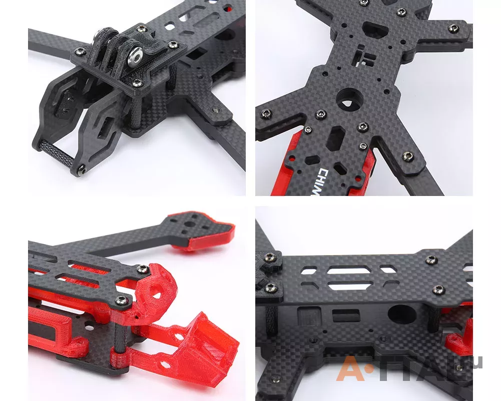 Рама квадрокоптера iFlight Chimera6 FPV LR Frame фото 3