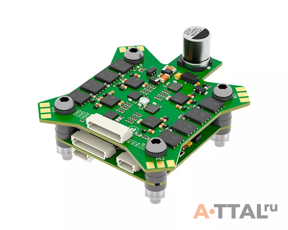 Полётный стек iFlight BLITZ F7 E55S 1.6W VTX (F7 V1.1 ICM42688) фото 1