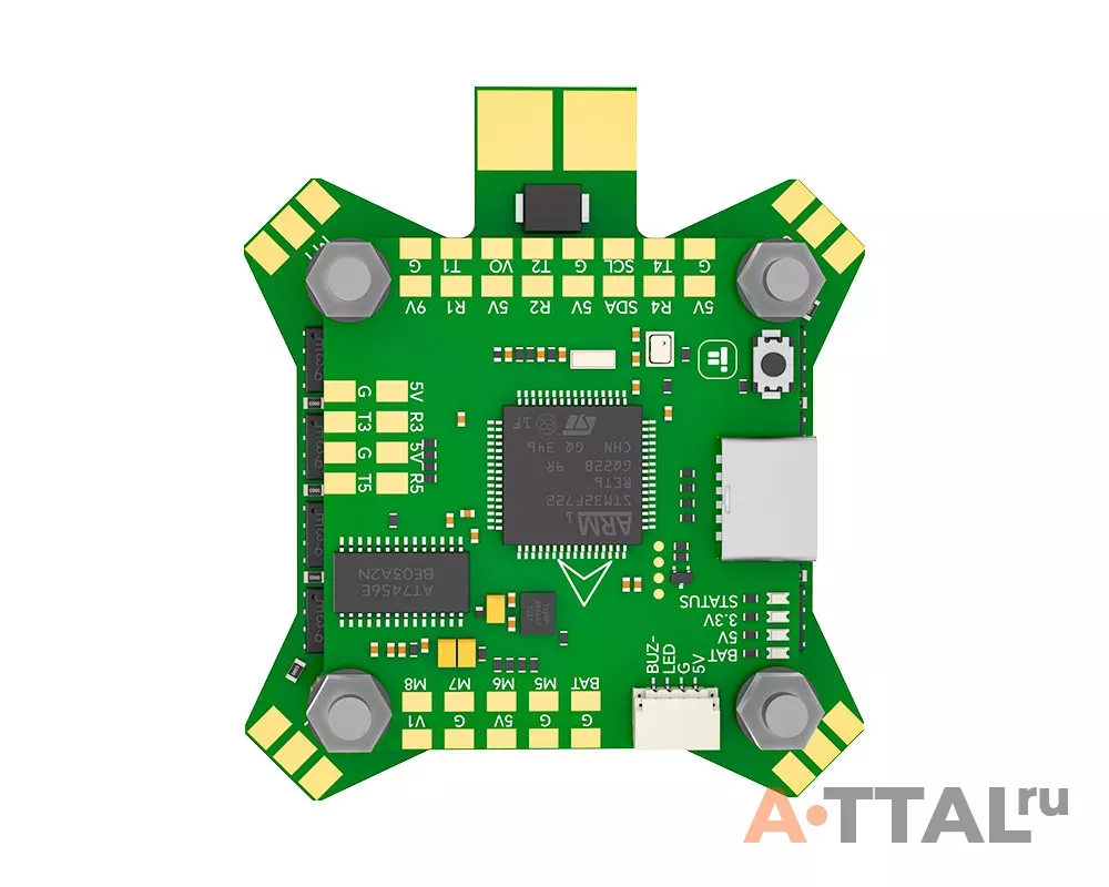 Полётный стек iFlight BLITZ F7 E55S 1.6W VTX (F7 V1.1 ICM42688) фото 2