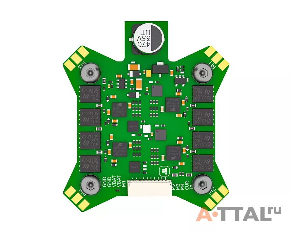 Полётный стек iFlight BLITZ F7 E55S 1.6W VTX (F7 V1.1 ICM42688) фото 3