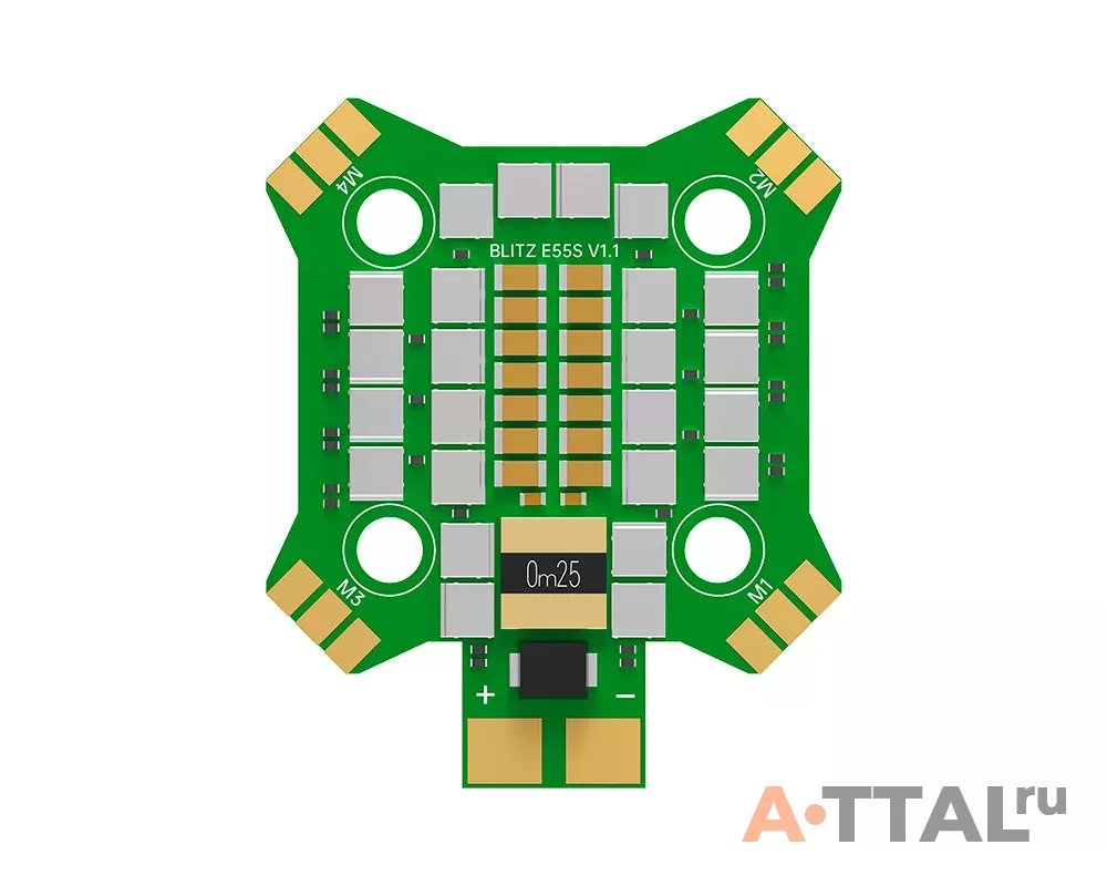 Регулятор хода iFlight BLITZ E55S Mini 4in1 ESC V1.1 фото 2