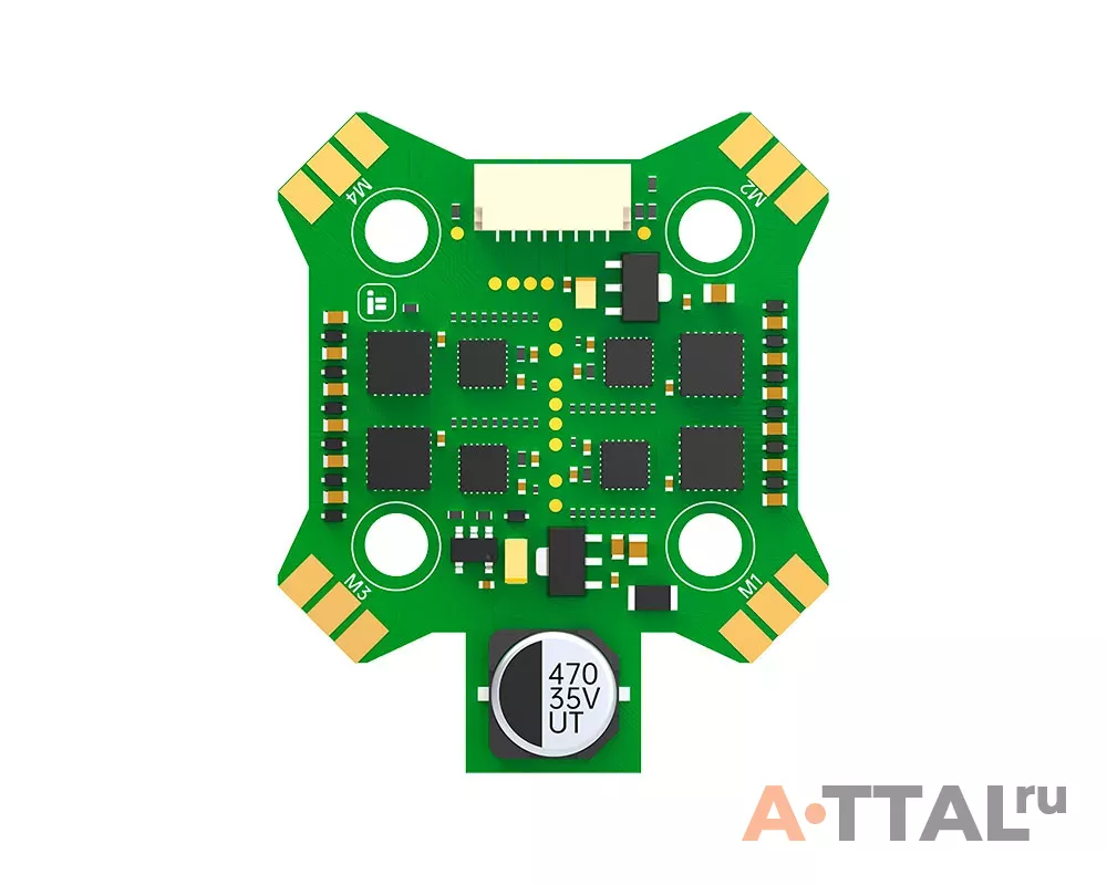 Регулятор хода iFlight BLITZ E55S Mini 4in1 ESC V1.1 фото 3