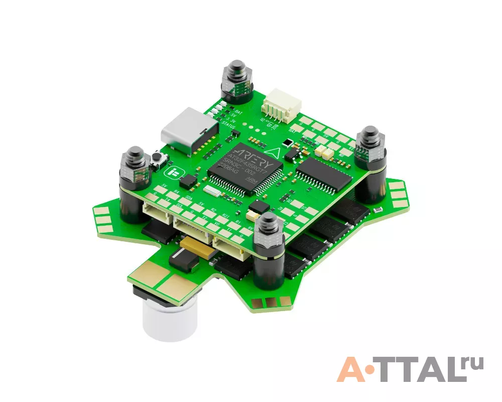 Полётный стек iFlight BLITZ ATF435 + BLITZ E55S (FC+ESC) фото 1