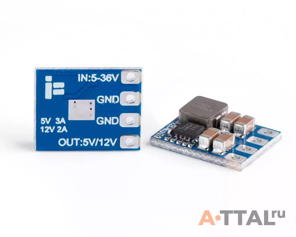Стабилизатор напряжения iFlight 2-8S Micro 5V/12V BEC фото 1