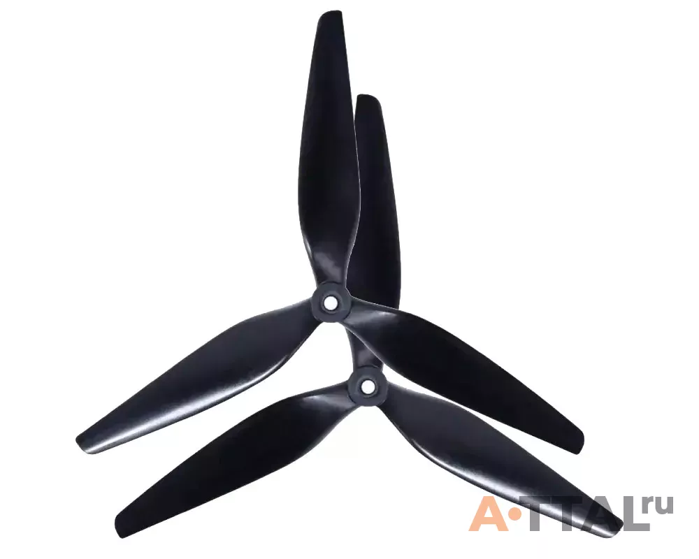 Пропеллер HQProp 8x4.5x3 Cine Prop (CW+CCW) Glass Fiber Reinforced Nylon (Black) фото 1
