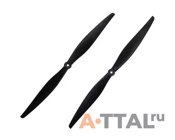 Пропеллер HQProp 15x7 Prop (1CCW+1CW) Glass Fiber Reinforced Nylon (Black) фото 1