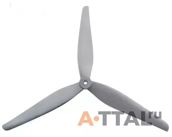 Пропеллер HQProp 11x4.5x3 MacroQuad Prop (1CCW+1CW) Glass Fiber Reinforced Nylon (Black) фото 2