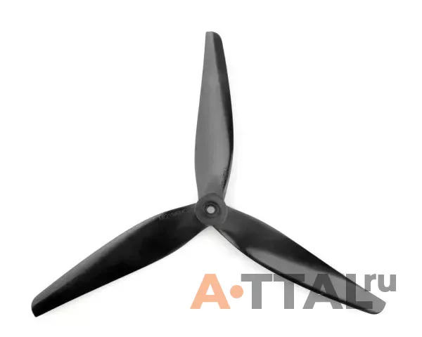 Пропеллер HQProp 10x5x3R MacroQuad Prop (CW) Glass Fiber Reinforced Nylon (Black) фото 1