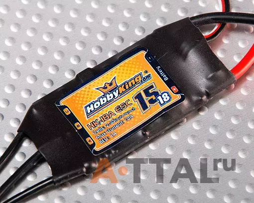 Регулятор хода 15A ESC (Hobby, HOSS18A) фото 1