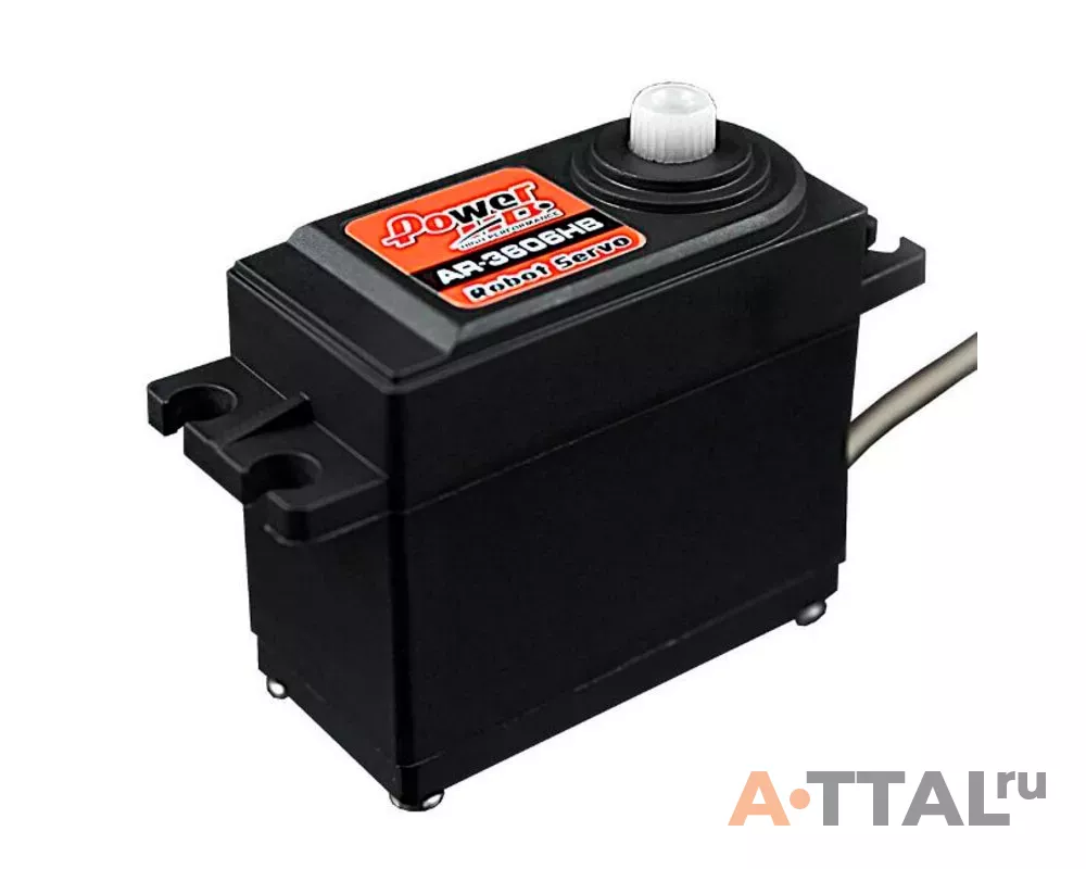 Сервопривод Power-HD AR-3606HB 6.7кг / 0.14сек / 360° для роботов фото 1