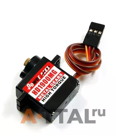 Сервопривод микро 9г Power HD 1900MG 1,2кг/0,11сек фото 2