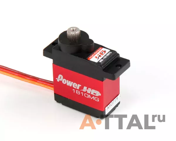 Сервопривод Power HD 1810MG микро 16г 3.1кг/0.16сек цифровой фото 4