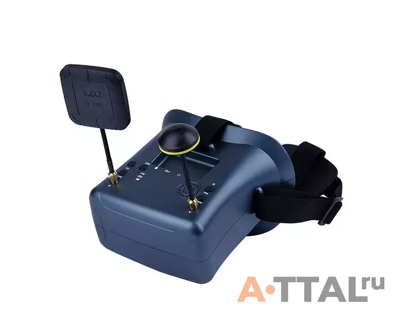 Видеоочки FPV Goggles VR008 Mini 4.3" 40ch 5.8Ghz фото 1