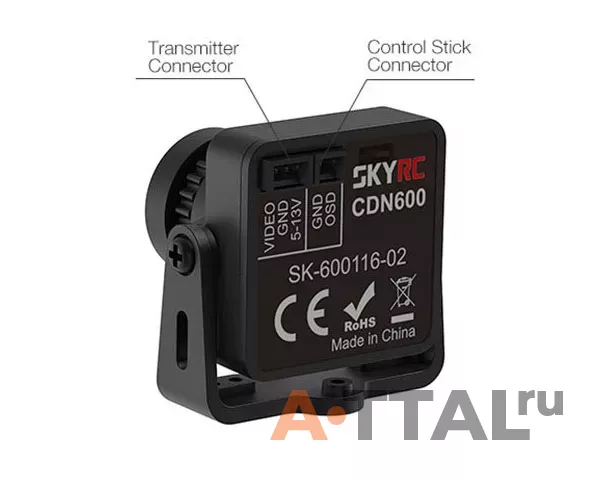 FPV камера SkyRC 600TVL CCD Camera фото 4
