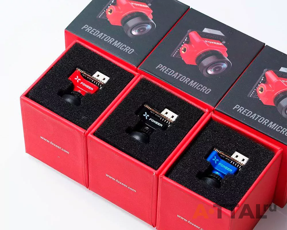 Камера FPV Foxeer Micro Predator 5 M8 Lens 4ms Latency Super WDR (Black - Case) фото 2