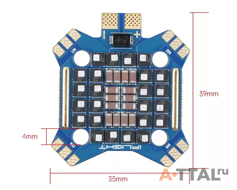Регулятор хода iFlight SucceX Mini 55A 2-6S ESC V2.0 фото 4