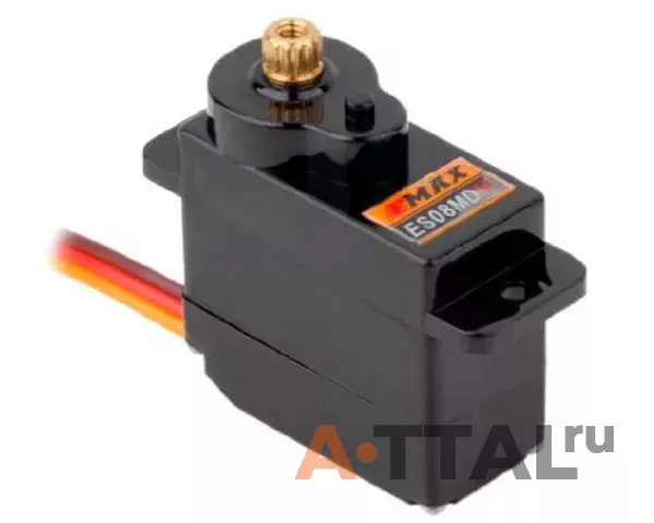 Сервопривод микро 13г Emax ES08MD II 2.0кг/0.10сек цифровой фото 1