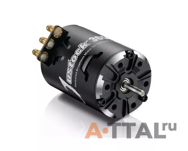 Сенсорный мотор HOBBYWING XERUN JUSTOCK 3650 21.5T 1750kv для автомоделей фото 1