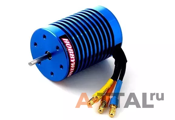 Бесколлекторный двигатель HobbyWing EZRUN-3650M 9T 4300Kv для автомоделей (HW90020010) фото 1