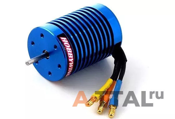 Бесколлекторный двигатель HobbyWing EZRUN-3650M 13T 3000Kv для автомоделей (HW90020050) фото 1