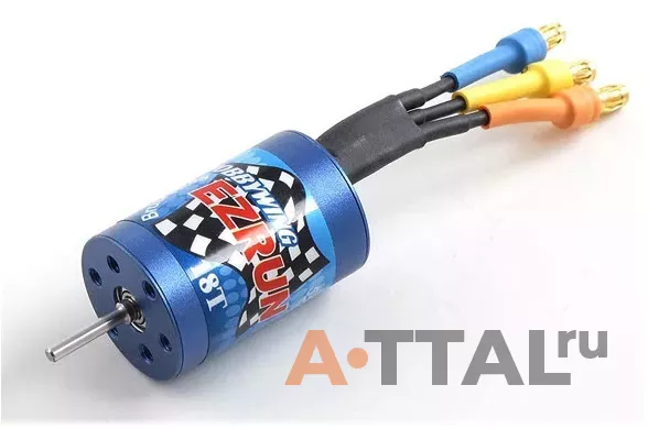 Бесколлекторный двигатель HobbyWing EZRUN-2030 18T 5200kv для автомоделей (HW90010010) фото 1