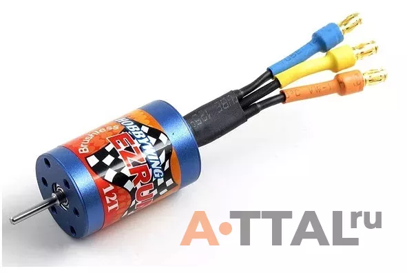 Бесколлекторный двигатель HobbyWing EZRUN-2030 12T 7800kv для автомоделей (HW90010000) фото 1