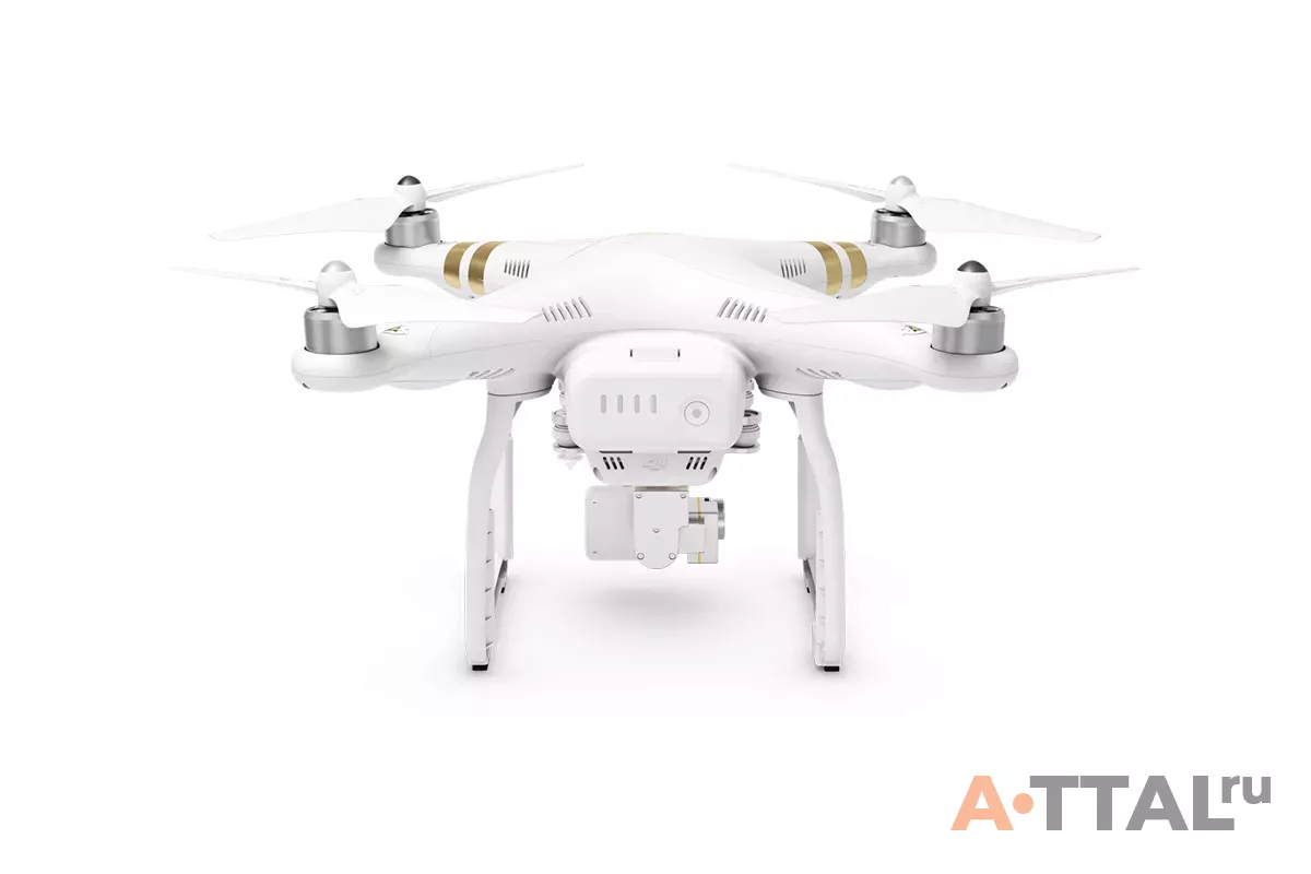 Квадрокоптер DJI Phantom 3 4K камера и 3х-осевым подвесом (Phantom 3 4K) фото 2