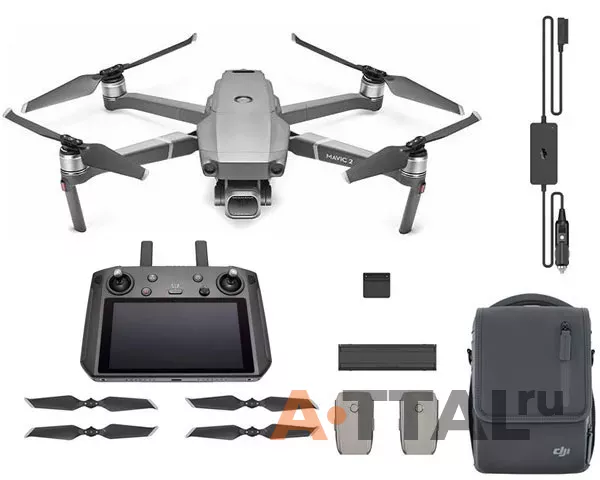 Квадрокоптер DJI Mavic 2 Pro Fly More Combo (DJI Smart Controller) фото 1