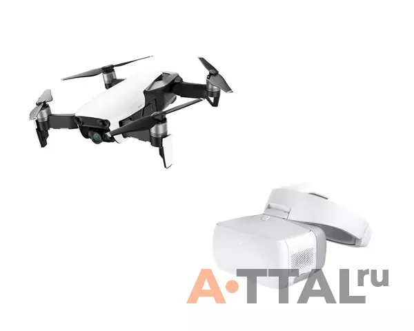 Квадрокоптер DJI Mavic Air (Arctic White) + очки DJI Goggles фото 1