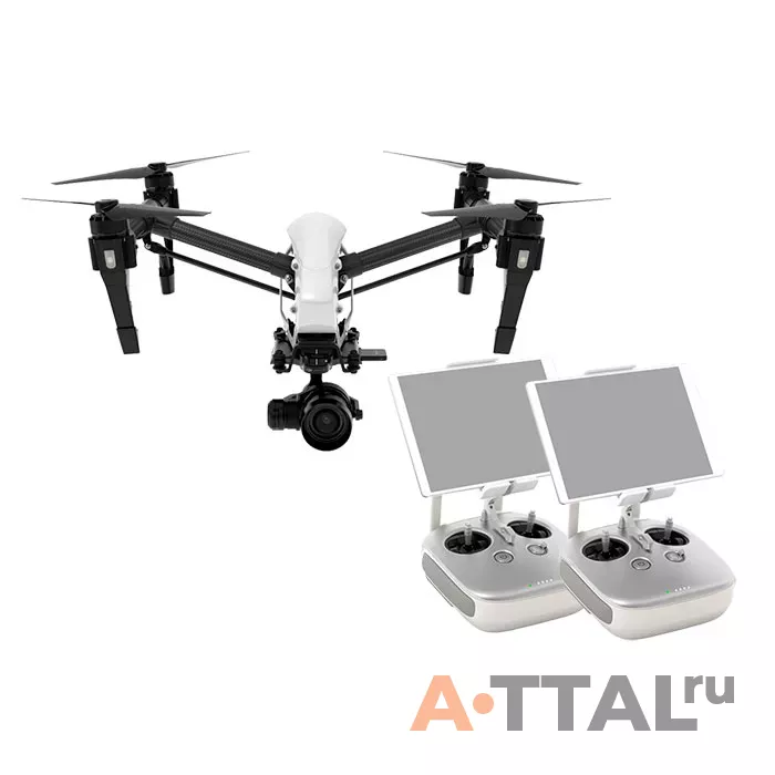 Квадрокоптер DJI Inspire 1 RAW с камерой ZENMUSE X5R (два пульта) фото 1