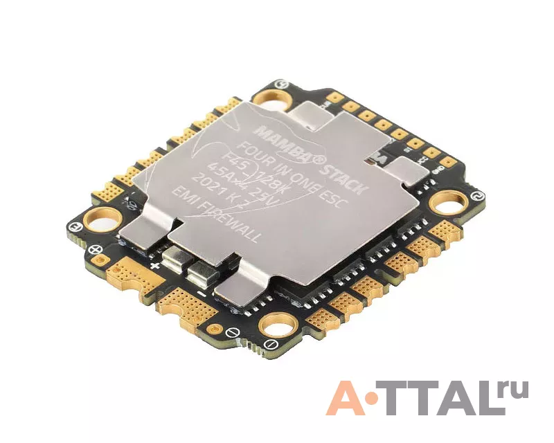 Регулятор хода Diatone Mamba  F45 128K BL32 4IN1 ESC 45A 6S фото 1