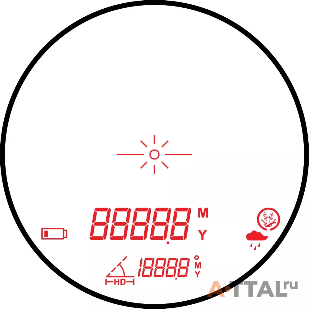 Дальномер Hawke Laser Range Finder Endurance 1500 41212 фото 2