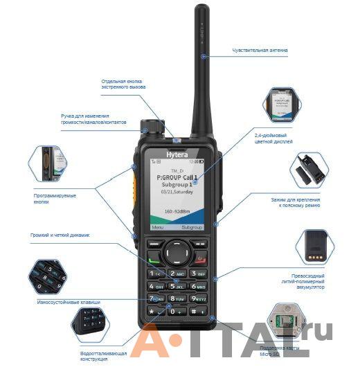 Hytera HP785 UHF фото 2