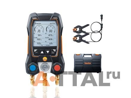 Testo 550s. Цифровой манометрический коллектор. фото 1