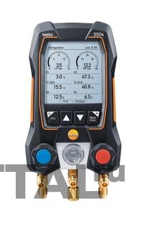Testo 550s. Цифровой манометрический коллектор. фото 2
