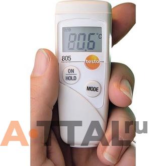 Testo 805. Карманный инфракрасный мини-термометр. фото 3