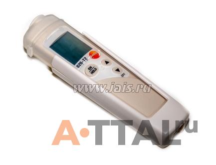 Testo 826-T2. Инфракрасный термометр для пищевого сектора с лазерным целеуказателем (оптика 6:1). фото 1