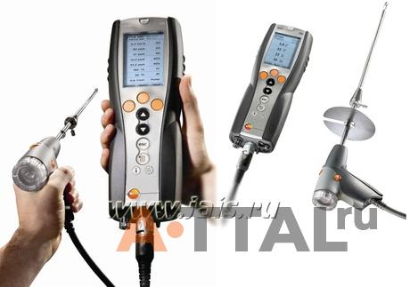 testo 340. Анализатор дымовых газов фото 2