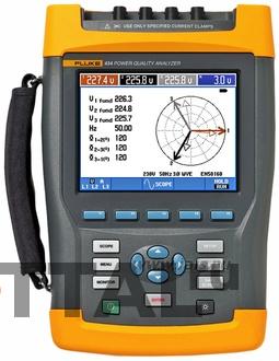 Fluke 434 II. Анализатор качества электроэнергии фото 1