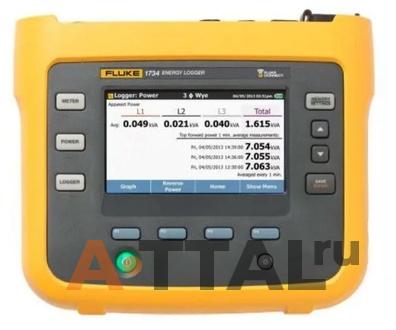 Fluke 1734. Анализатор качества электроэнергии фото 1